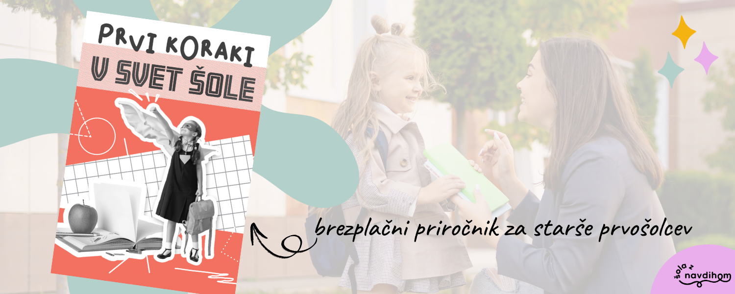 Brezplačni priročnik za starše prvošolcev